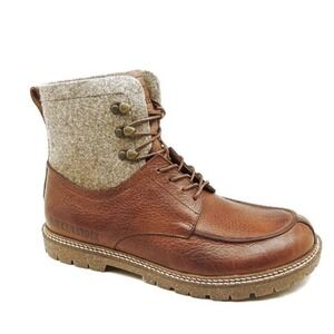 Birkenstock Mens Timmins Leather Wool High Boots Shearling Lined 40 US L9 M7 NIB